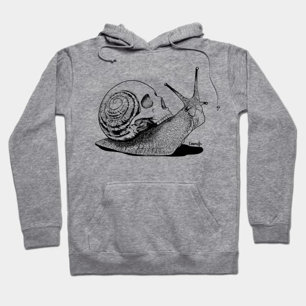 Death Snail Hoodie by EmptyIs